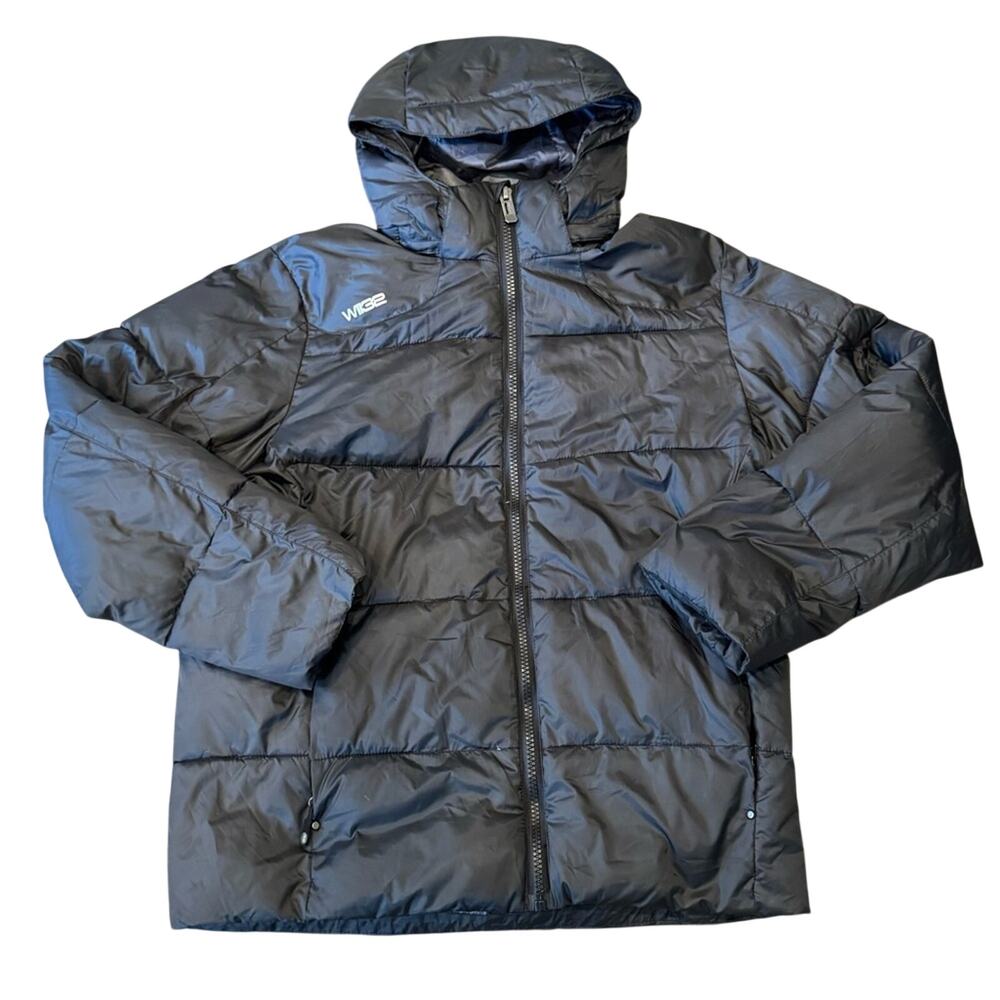Weatherproof 32 Degree Performance Women’s WII32 Black Heavyweight Hooded Puffer